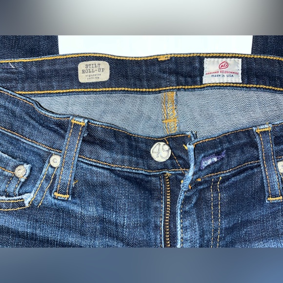 AG Adriano Goldschmied The Stilt Roll-up Ankle Jeans - Picture 2 of 7